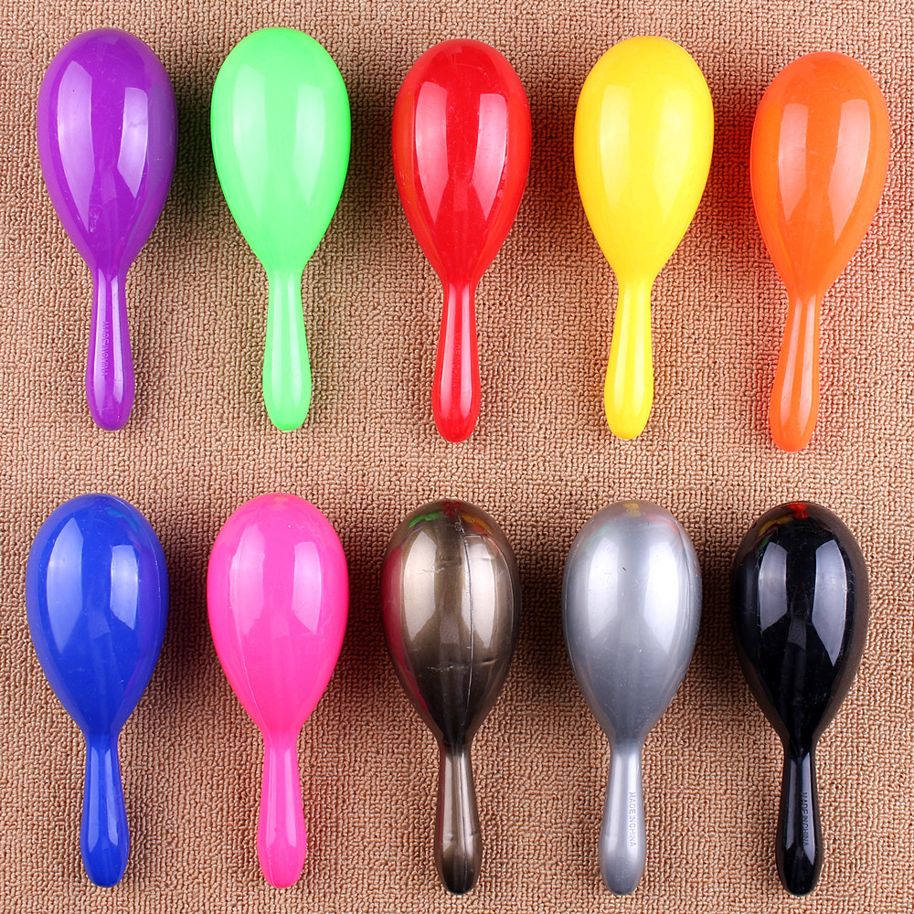 1 deportes Día DE LOS NIÑOS campana de arena de plástico Bola de arena sonajero martillo de arena juego partido Hawaiano hula Accesorios