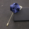 Red pin lapel pin suitable for men and women, universal brooch, flowered, wholesale