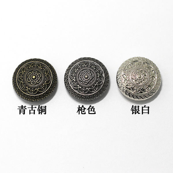 Spot small batch of clothing auxiliary materials metal button wallet…