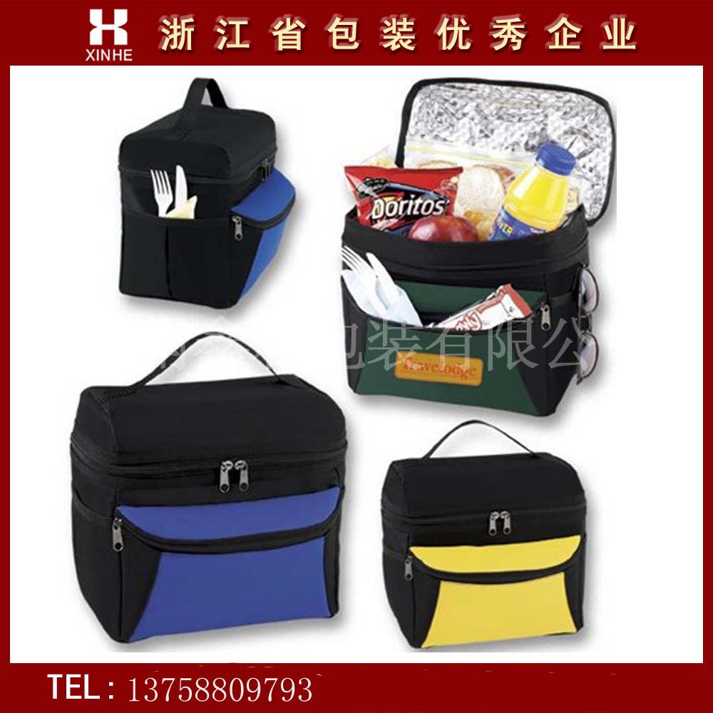 促销保温加厚防漏 牛津布手提圆形母乳保鲜包保温袋 车载冰包大号