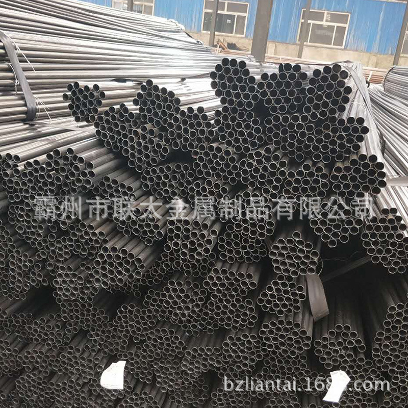 钢材焊接管薄壁用镀锌管黑退管可喷塑不锈钢管家具管批发圆管