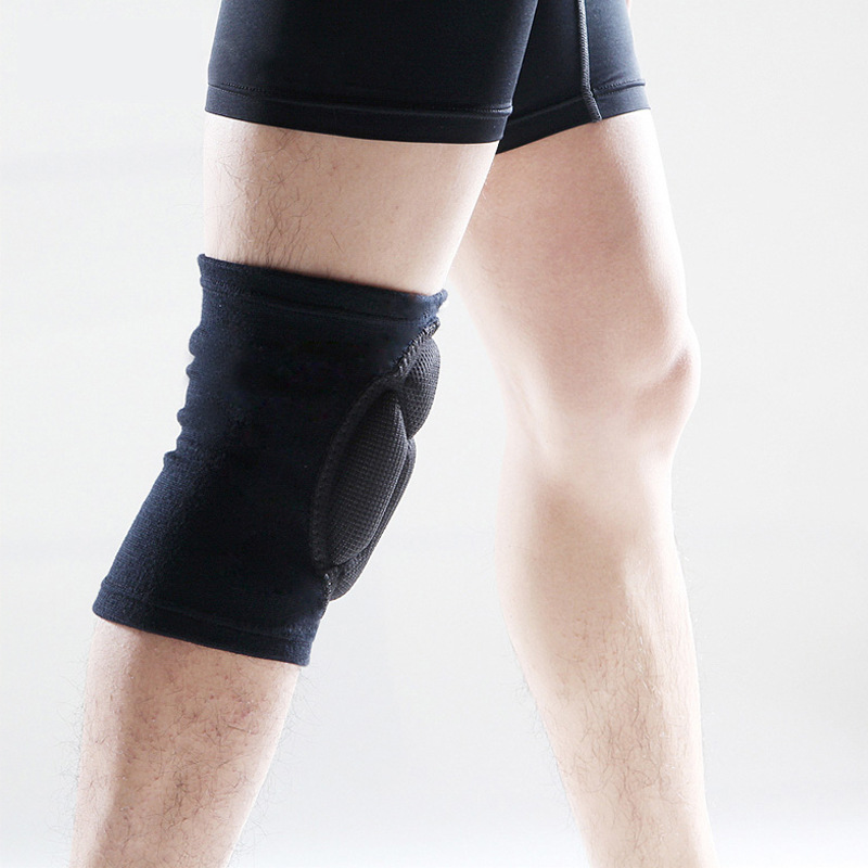 Gruesa esponja danza rótula protección anti-colisión transpirable esponja gruesa rodilla cubierta de la rótula deportes fitness