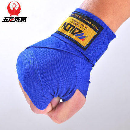 Wulong Pure Cotton Muay Thai Sanda Boxing Bandage Sports Sweat Absorbing Band Tie Hand Wrapping Hand Guard Hand Wrapping Band