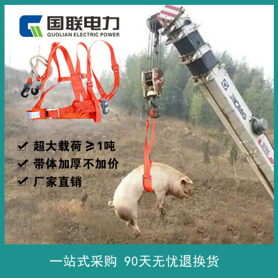 安全带 厂家批发背双保险安全带 电力高空作业安全绳 电工安全带|ms