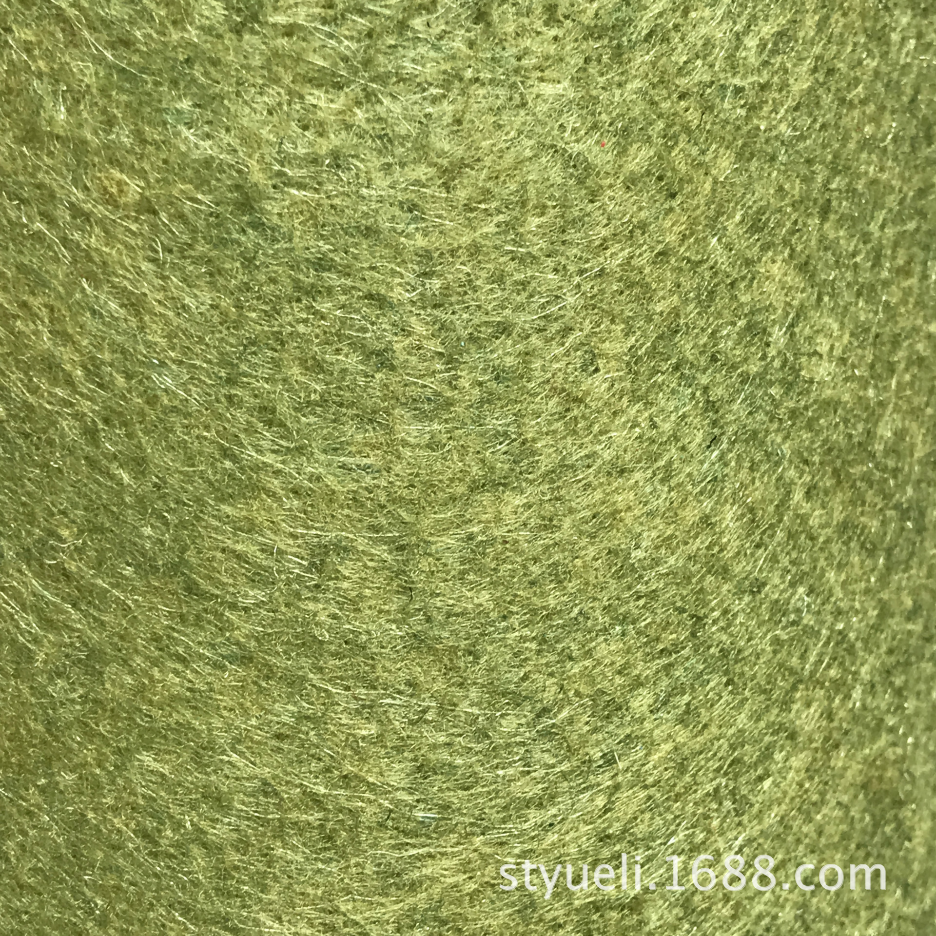 浅绿混色无纺布多色felt混纺毛毡1mm混色不织布diy手工材料