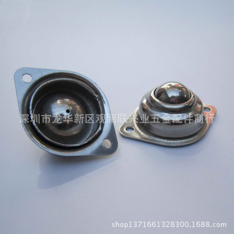 25mm万向滚珠 1寸万向珠 全304不锈钢牛眼球 25厘牛目轮菱形万向