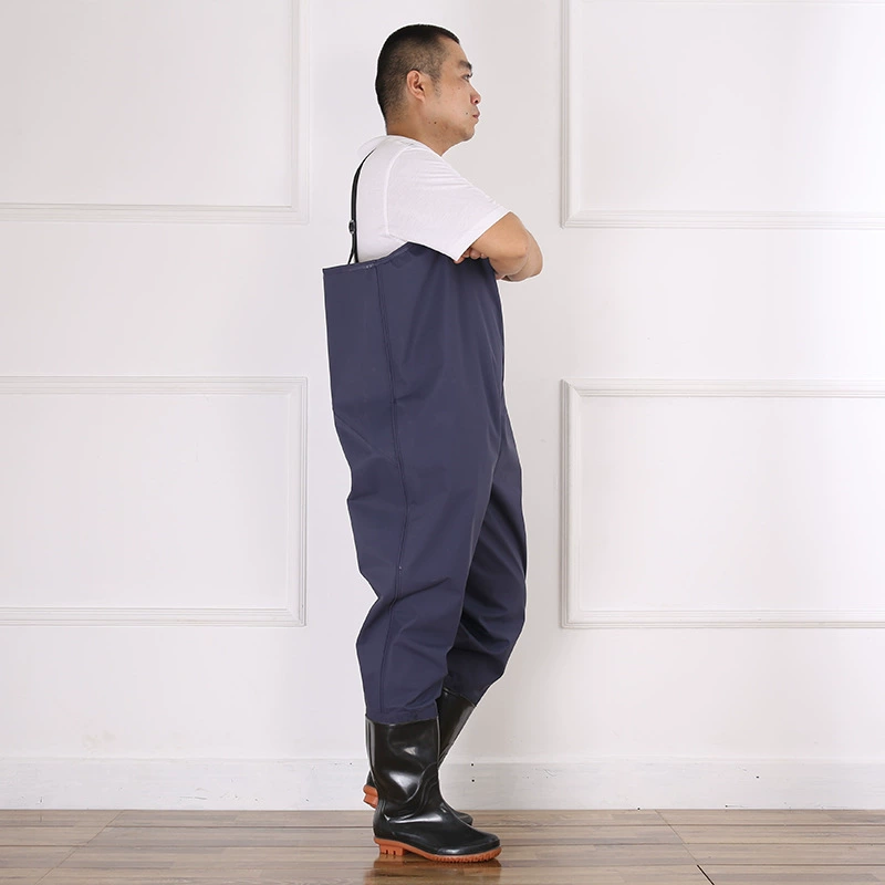 Suspenders, blue trousers, wholesale, increased thickness