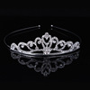 Metal headband for princess, children's accessory with bow, South Korea, Birthday gift, wholesale