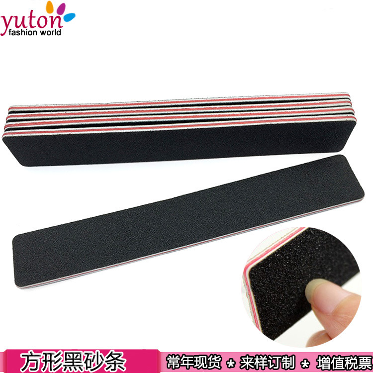 nail file in stock rectangular black nail file strip eva double-sided sandpaper file strip nail trim sanding stick nail file in stock rectangular black nail file strip eva double-sided sandpaper file strip nail trim sanding stick