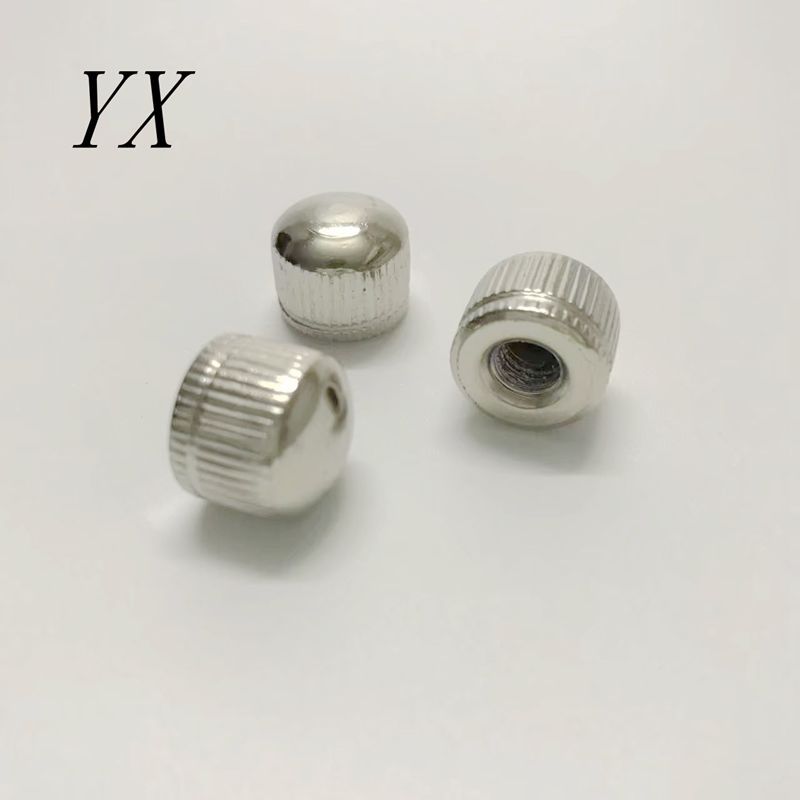 【批发】灯具配件 花枝装饰帽 手拧螺母挂板螺母 白铬