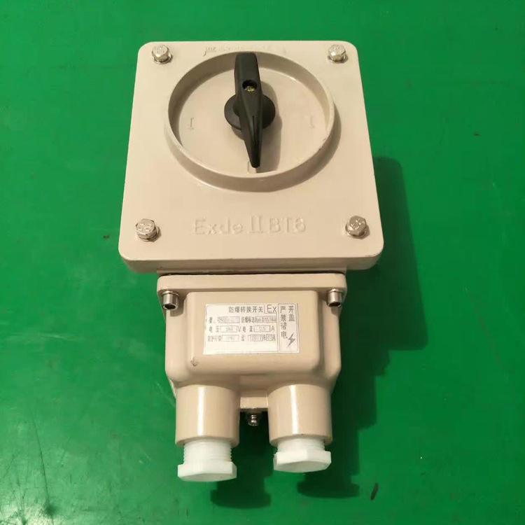 供应CBZK系列防爆转换开关 铸铝型防爆电机控制开关10A/380V正品