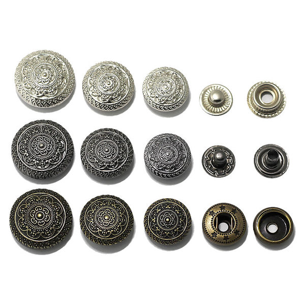 Spot small batch of clothing auxiliary materials metal button wallet…