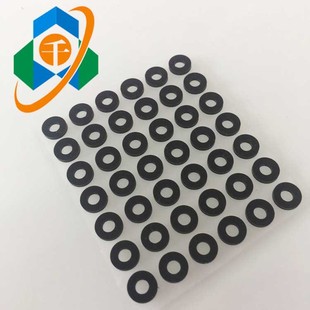 Factory direct food grade round silicone gasket transparent rubber gasket black high temperature resistant gasket wholesale