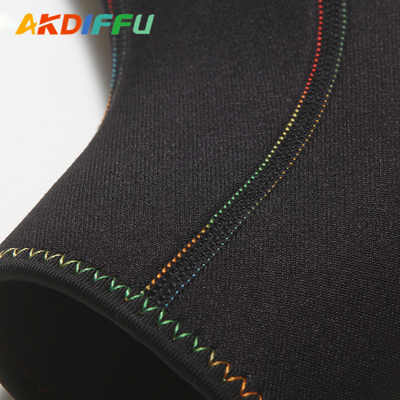 Aikedifei 3003 # material de buceo línea color simple tobillo protección ligero cálido transpirable presión sólido