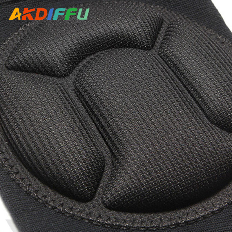 Gruesa esponja danza rótula protección anti-colisión transpirable esponja gruesa rodilla cubierta de la rótula deportes fitness