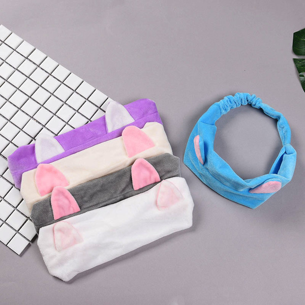 Headband for face washing