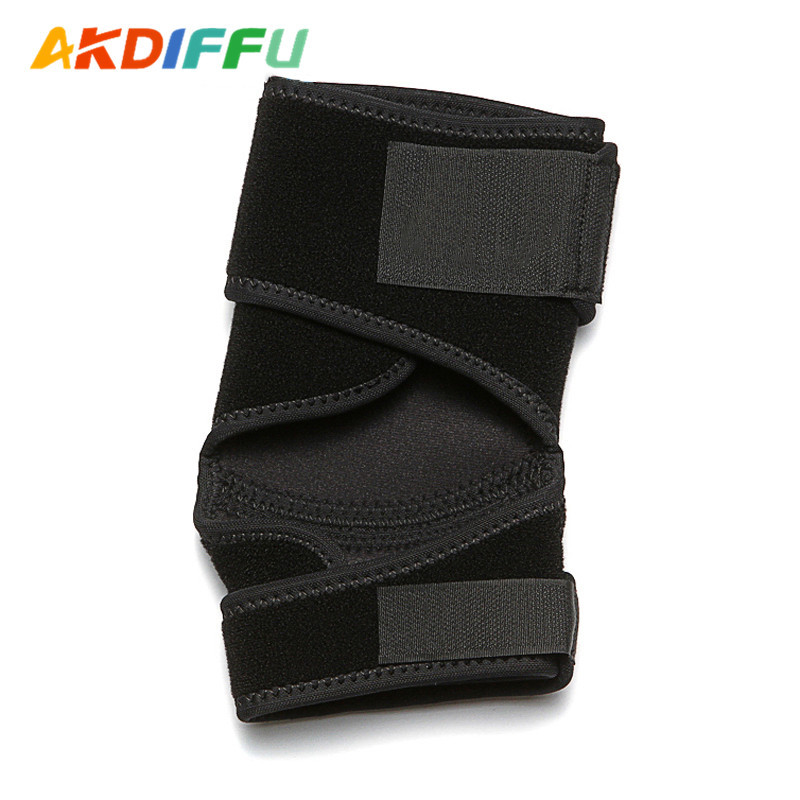 Negro de punto de tela OK deportes rótula cinturón rodillera transpirable deportes al aire libre fábrica por mayor Bádminton