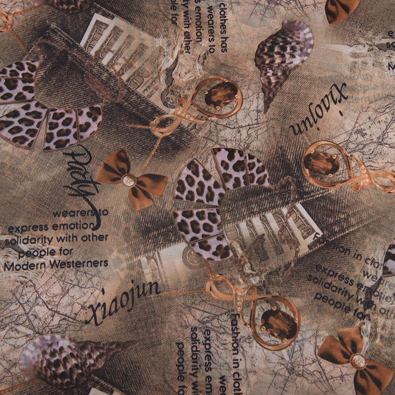 厂家现货供应涤塔夫、里子布印花面料 平纹印花布料 全工艺印花布