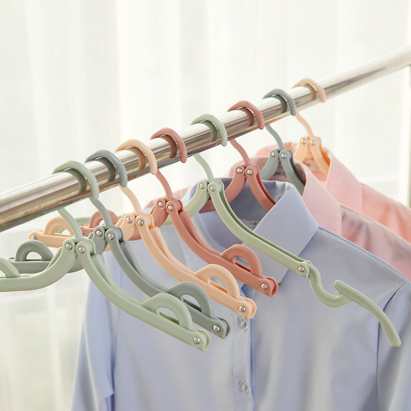 T Folding Clothes Hanger Portable Outdoor Non-slip Clothes Hanger Travel Plain Plastic Clothes Hanger Clothes Hanger T Folding Clothes Hanger Portable Outdoor Non-slip Clothes Hanger Travel Plain Plastic Clothes Hanger Clothes Hanger