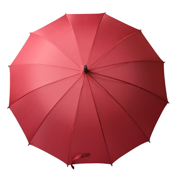 12-bone extended windproof advertising umbrella