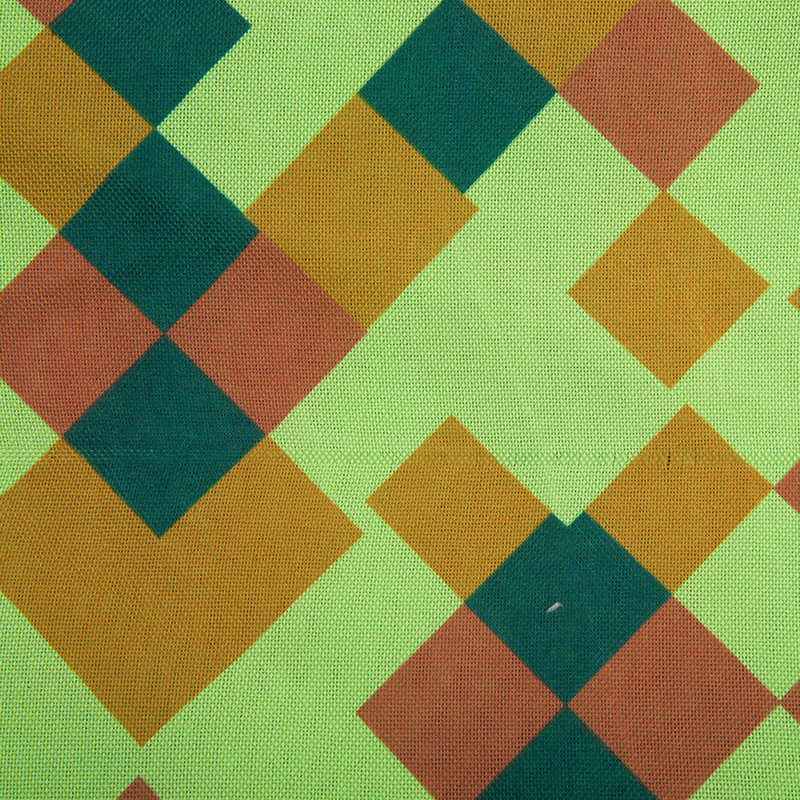 现货供应春夏涤棉交织棉细纹口袋布涂料抽象印花涤纶面料