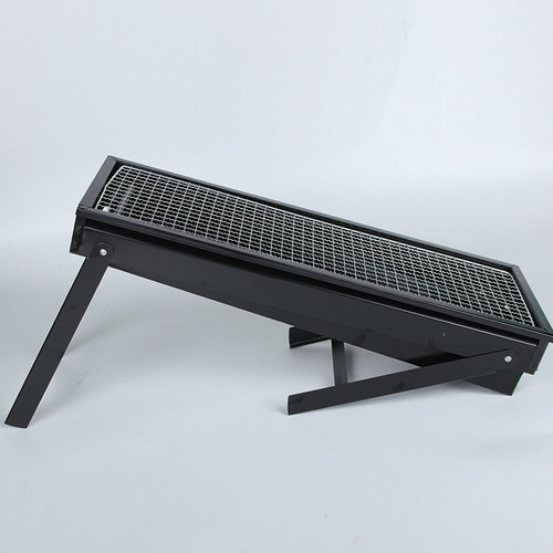 Manufacturer's barbecue grill portable household barbecue stove folding charcoal grill outdoor drawer type Zibo barbecue grill