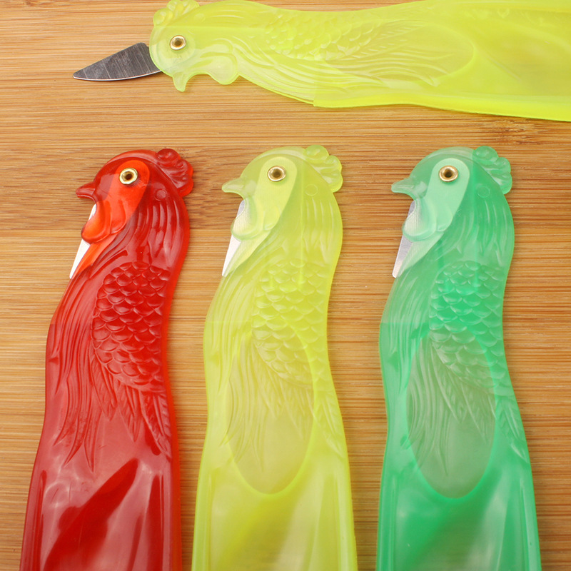 Color copper chicken Planer fruit Planer melon and fruit peeler digging seed eye-removing vegetable peeler 05004 kitchen tools