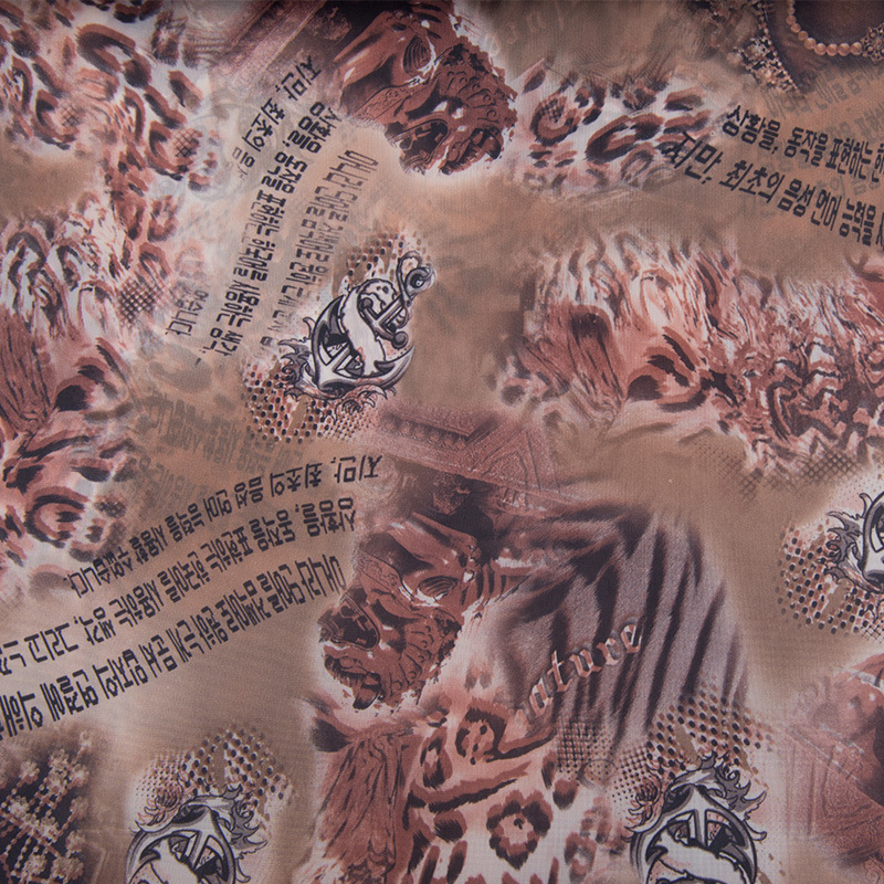 现货供应箱包布数码印花 包边布桌布平纹印花布料