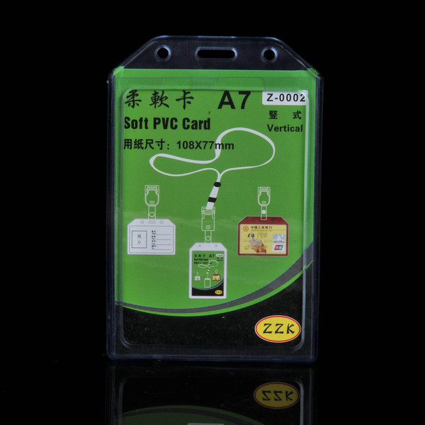 Silicone Transparent Soft Card Cover Card Access Certificate Card…