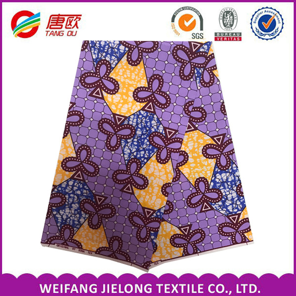 厂家代加工全棉蜡染布非洲仿真蜡印印花布非洲传统服装面料批发