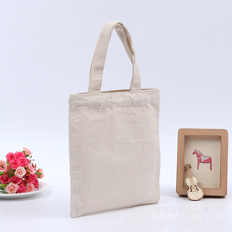 现货棉布袋礼品袋帆布手提袋宣传袋礼品袋购物手提袋可印LOGO包邮