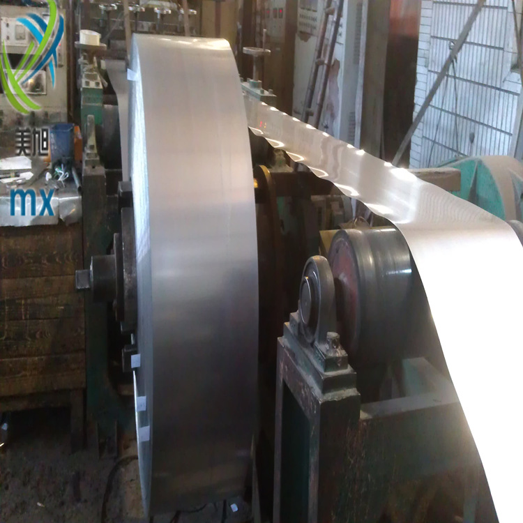 美旭316双面镜面不锈钢带研磨加工8K/12K/16不锈钢带调直切断折弯