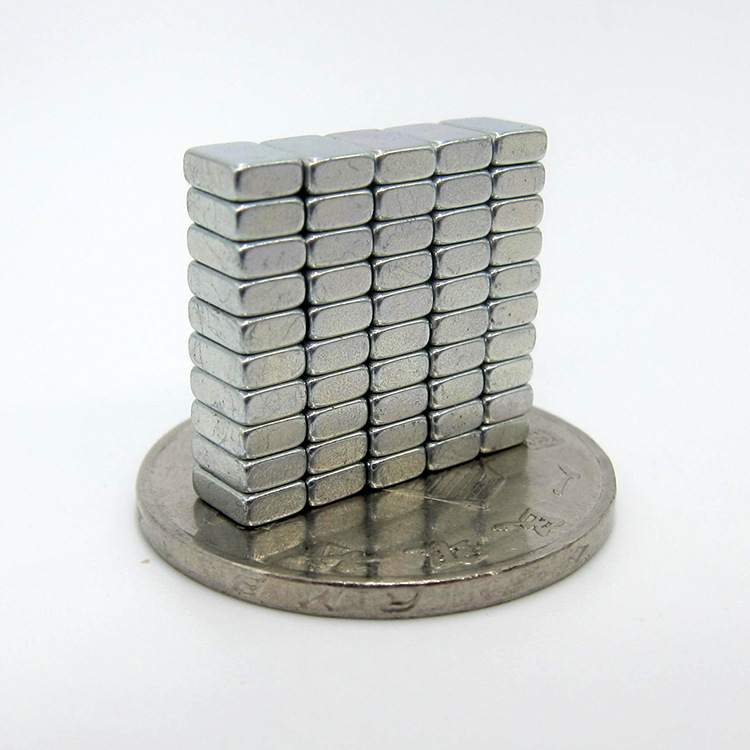 永磁王钕铁硼磁铁强力磁钢长方形小磁铁5.1x3.6x1.75mm