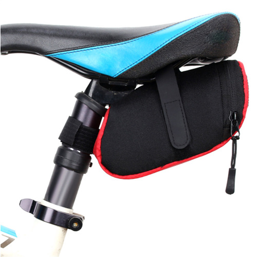 B-SOUL bicycle mountain bike waterproof tail bag saddle back bag cycling bag