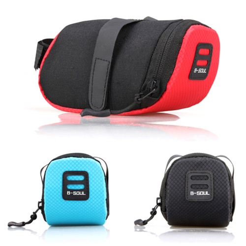 B-SOUL bicycle mountain bike waterproof tail bag saddle back bag cycling bag