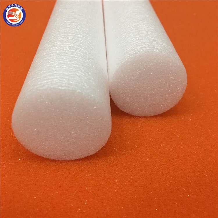 厂家生产 玻璃制品纸箱包装填充物珍珠棉 聚乙烯发泡珍珠棉管棒