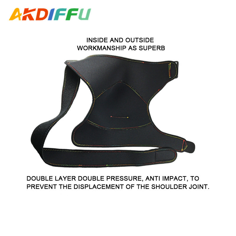 Aaikedifei almohadilla de hombro de presión ajustable almohadilla de hombro de barra azul almohadilla de hombro de bádminton aire acondicionado sala de deportes equipo de protección