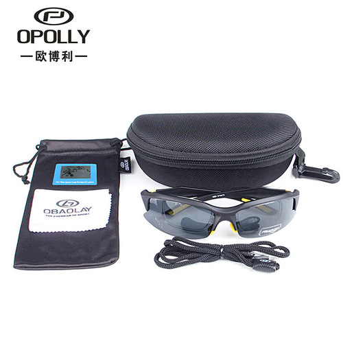 OPOLLY Cross-Glass Outdoor Sports Cycling Fishing Glasses Polarized Clarity Sun Protection Sunglasses Sunglasses 879