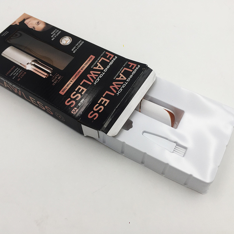 Lipstick Shaver mujer máquina de afeitar eléctrica removedor de pelo chapado en oro depilación