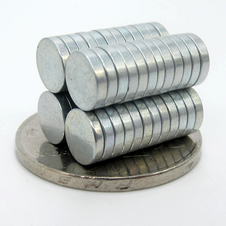 强磁 吸铁石6.9x1.4钕铁硼永磁高强度强力磁钢圆形磁铁