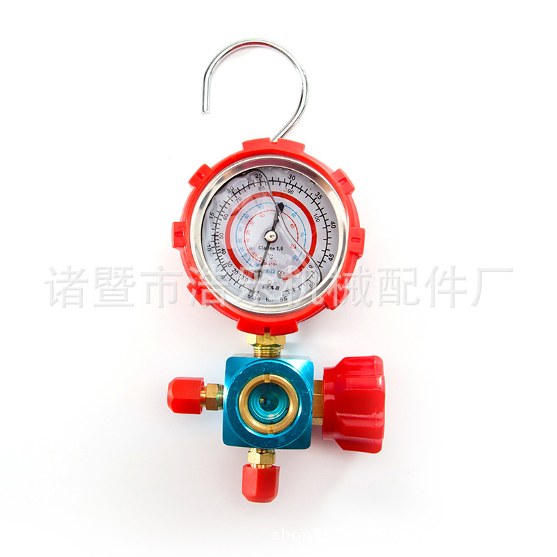 新品单表阀空调加氟表 低压冷媒表批发 厂家供应耐用减压可调