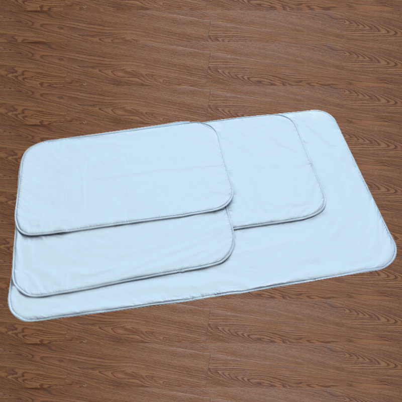 Almohadilla de planchado engrosada a cuadros de un solo lado práctica ropa antiquemaduras Nueva almohadilla de planchado tabla de planchar plana plegable