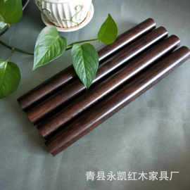 黑檀木擀面杖天然健康实木擀面棍鸡翅木厨房用品饺子皮批发