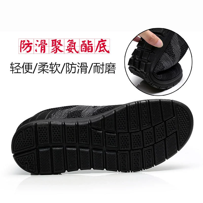 Женские нескользящие тапочки-слепоны XQ с wide-toe вязаным верхом, мягкая амортизирующая стелька, подошва PU, стиль 2023 для женщин средних лет