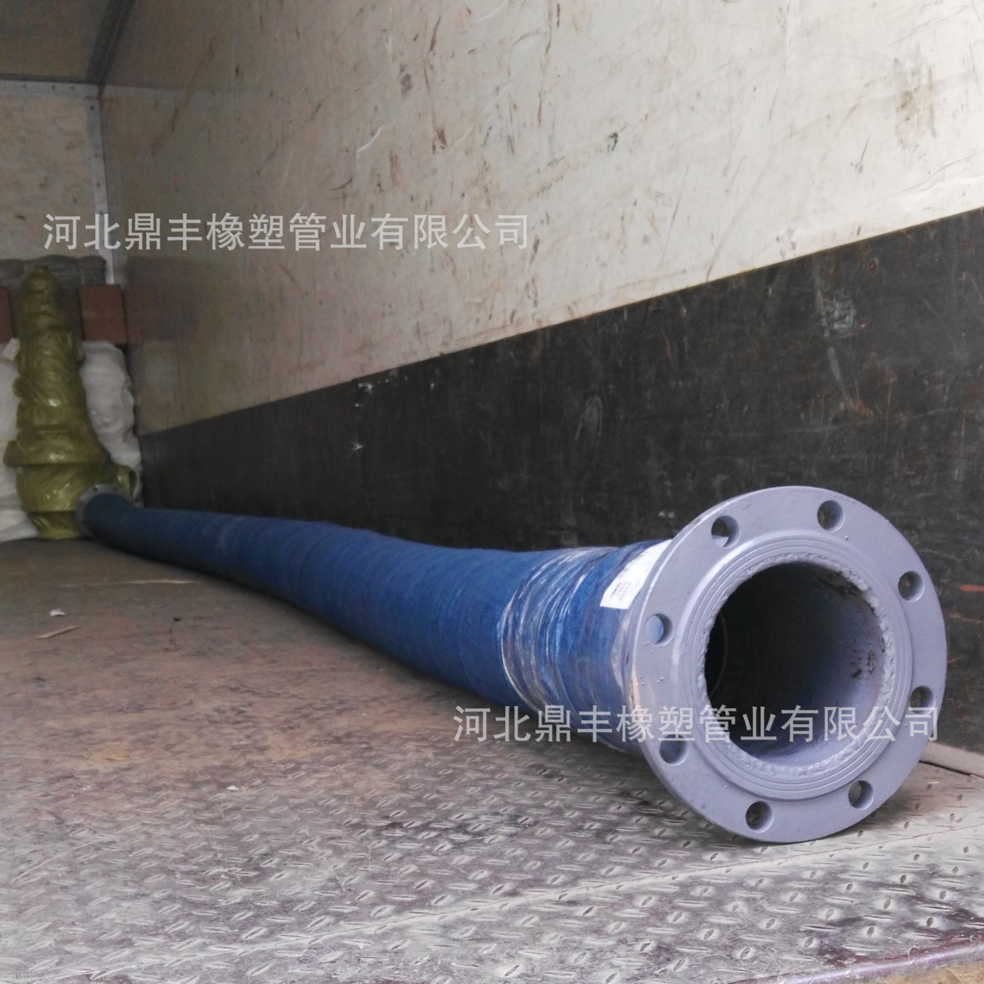 现货供应入料软管 压滤机用6寸耐磨法兰式入料胶管 压滤机进料管