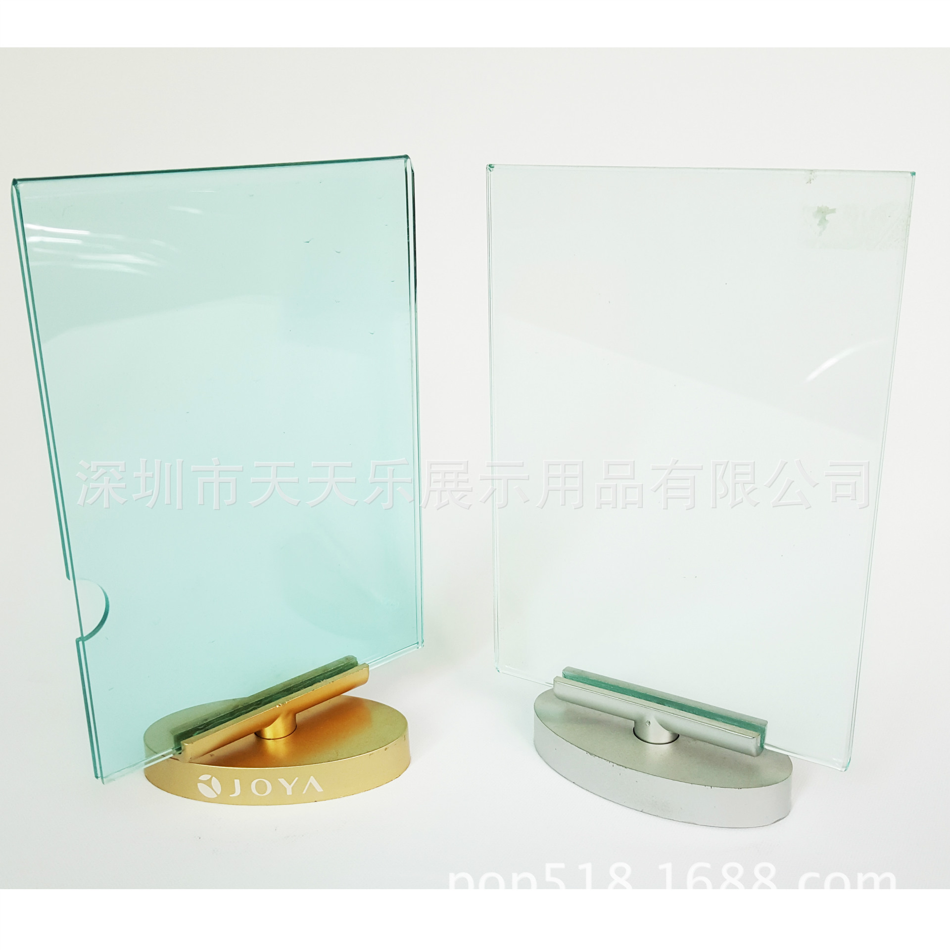 厂家销售有机玻璃亚克力餐牌 精美多面可旋转式餐卡 宣传促销卡