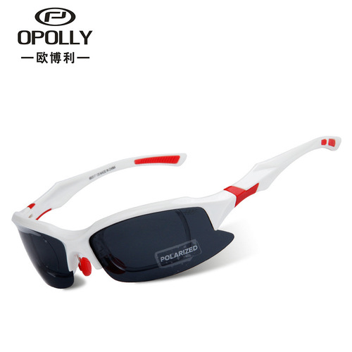 OPOLLY Cross-Glass Outdoor Sports Cycling Fishing Glasses Polarized Clarity Sun Protection Sunglasses Sunglasses 879