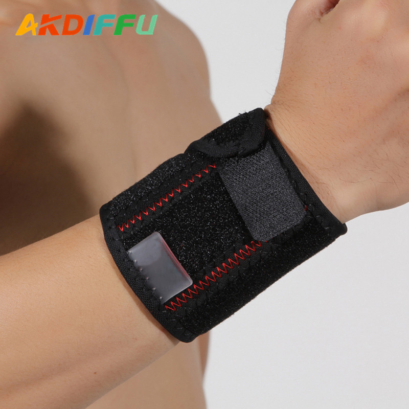 Aikedifei 80 # hebilla ajustable muñeca guardia anti-Esguince ciclismo fitness deportes muñeca guardia al por mayor