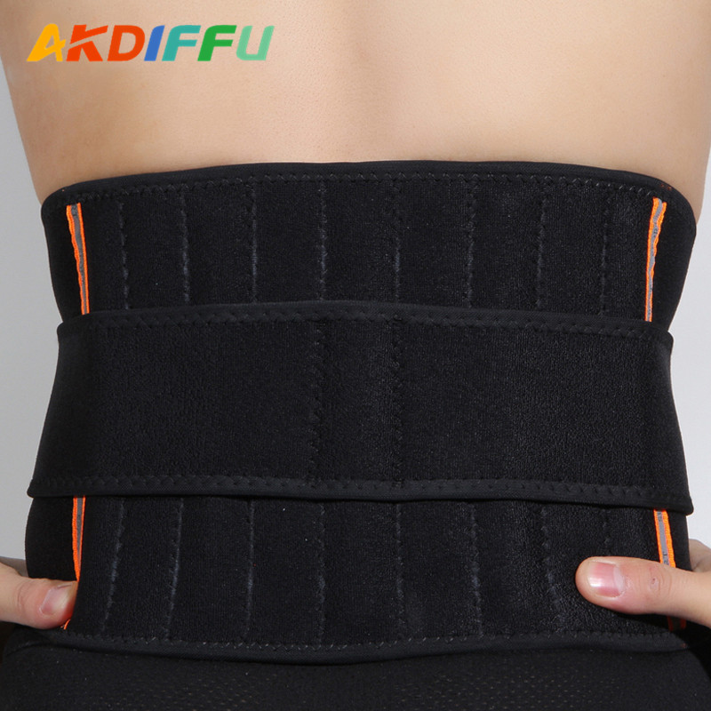 Aikedifei 988 # soporte de cintura primavera bar presión deportes calientes cinturón fitness vientre contratación