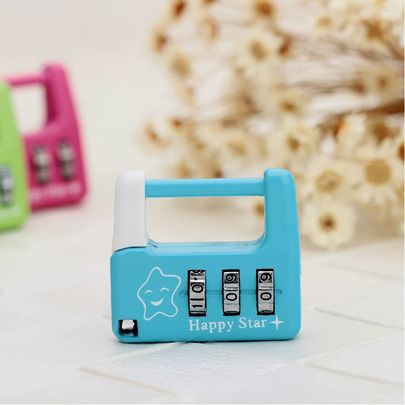 Suitcase, metal drawer lock for home use, Birthday gift